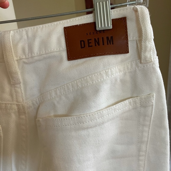 NWOT Sézane The Brut Sexy Jean (Ecru) 24 - Picture 11 of 11
